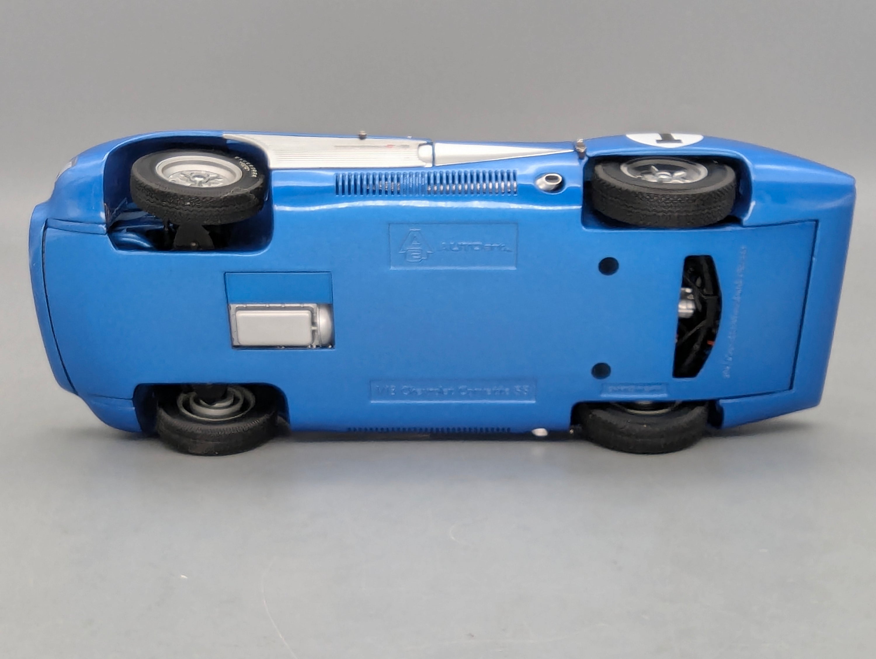 Modellautos 1:18 AUTOart Millenium 71051 Chevrolet Corvette SS 1957 Blau #1 mit OVP