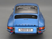 Modellautos 1:18 Schuco Porsche 911 S Coupe 1973 Blau Metallic mit OVP