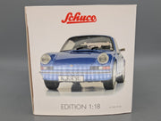 Modellautos 1:18 Schuco Porsche 911 S Coupe 1973 Blau Metallic mit OVP