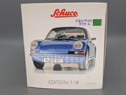 Modellautos 1:18 Schuco Porsche 911 S Coupe 1973 Blau Metallic mit OVP