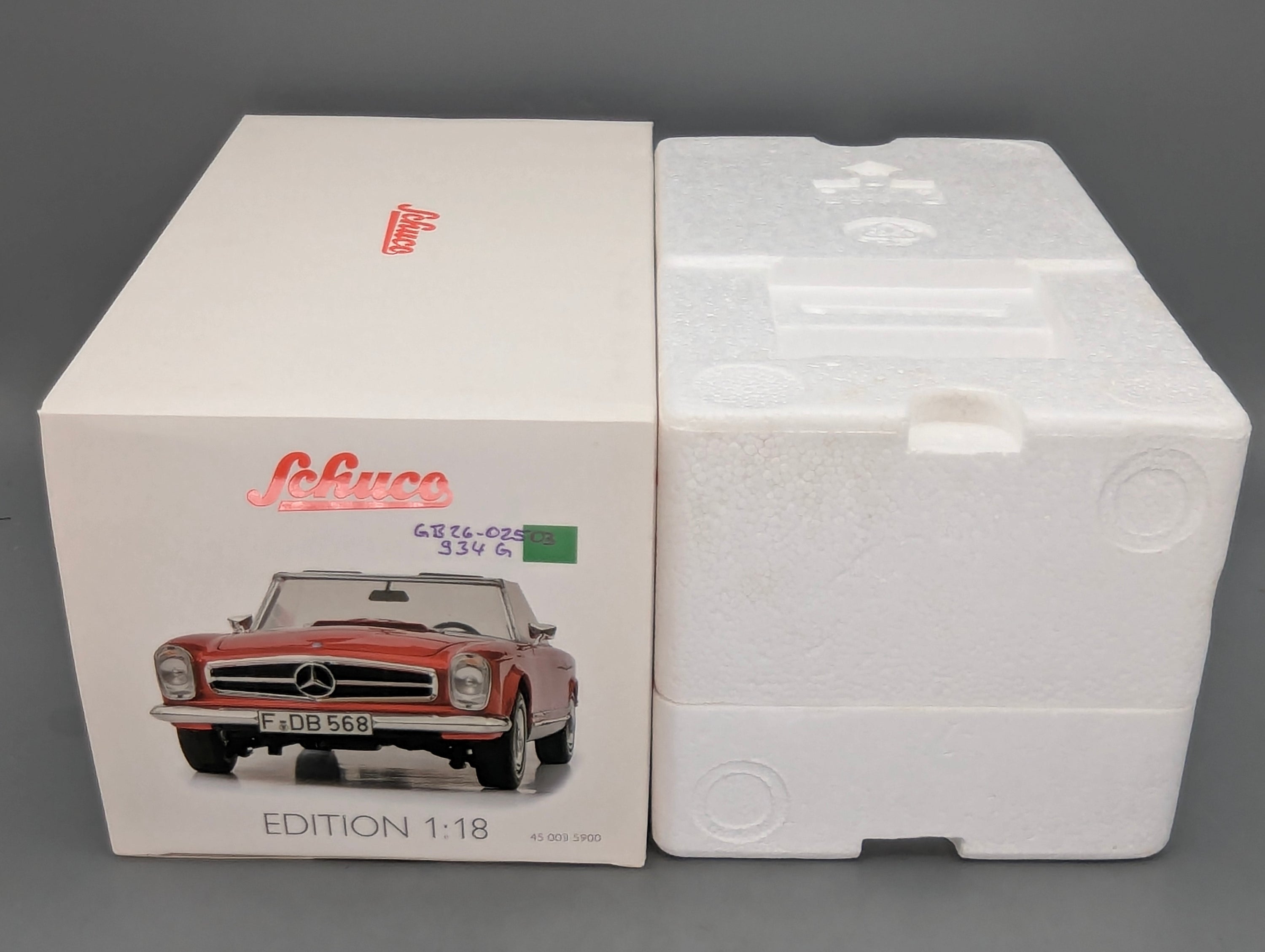 Modellautos 1:18 Schuco Mercedes-Benz 280 SL Rot mit OVP