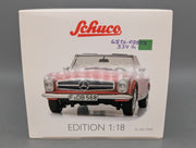Modellautos 1:18 Schuco Mercedes-Benz 280 SL Rot mit OVP