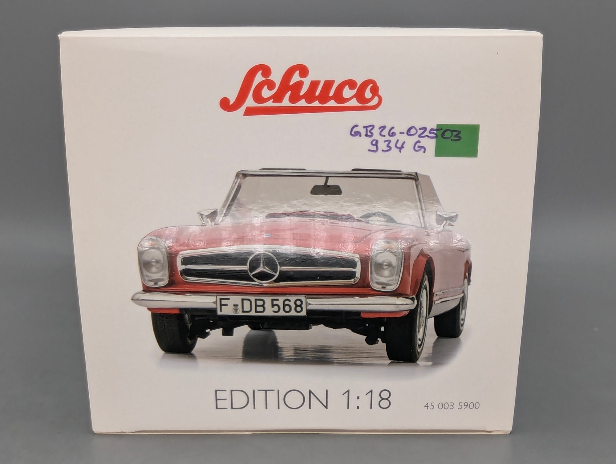 Modellautos 1:18 Schuco Mercedes-Benz 280 SL Rot mit OVP
