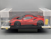 Modellautos 1:12 BBR Ferrari 488 Pista F1 2007 Red / Black Stripe Ltd 10/10 OVP
