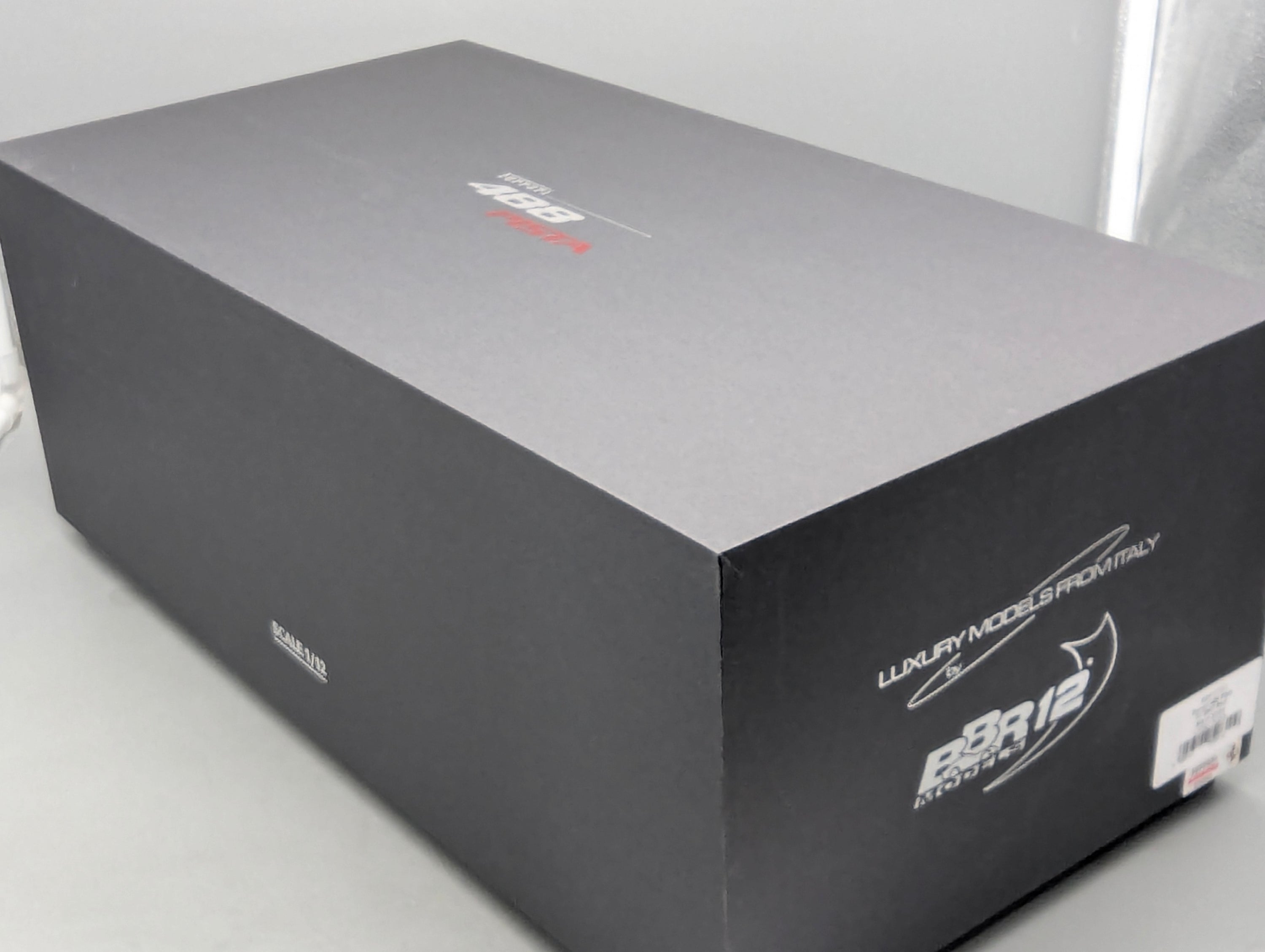 Modellautos 1:12 BBR Ferrari 488 Pista F1 2007 Red / Black Stripe Ltd 10/10 OVP