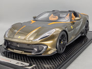 Modellautos 1:12 BBR Ferrari 812 Competizione A Verde Volterra Ltd 18/30 OVP
