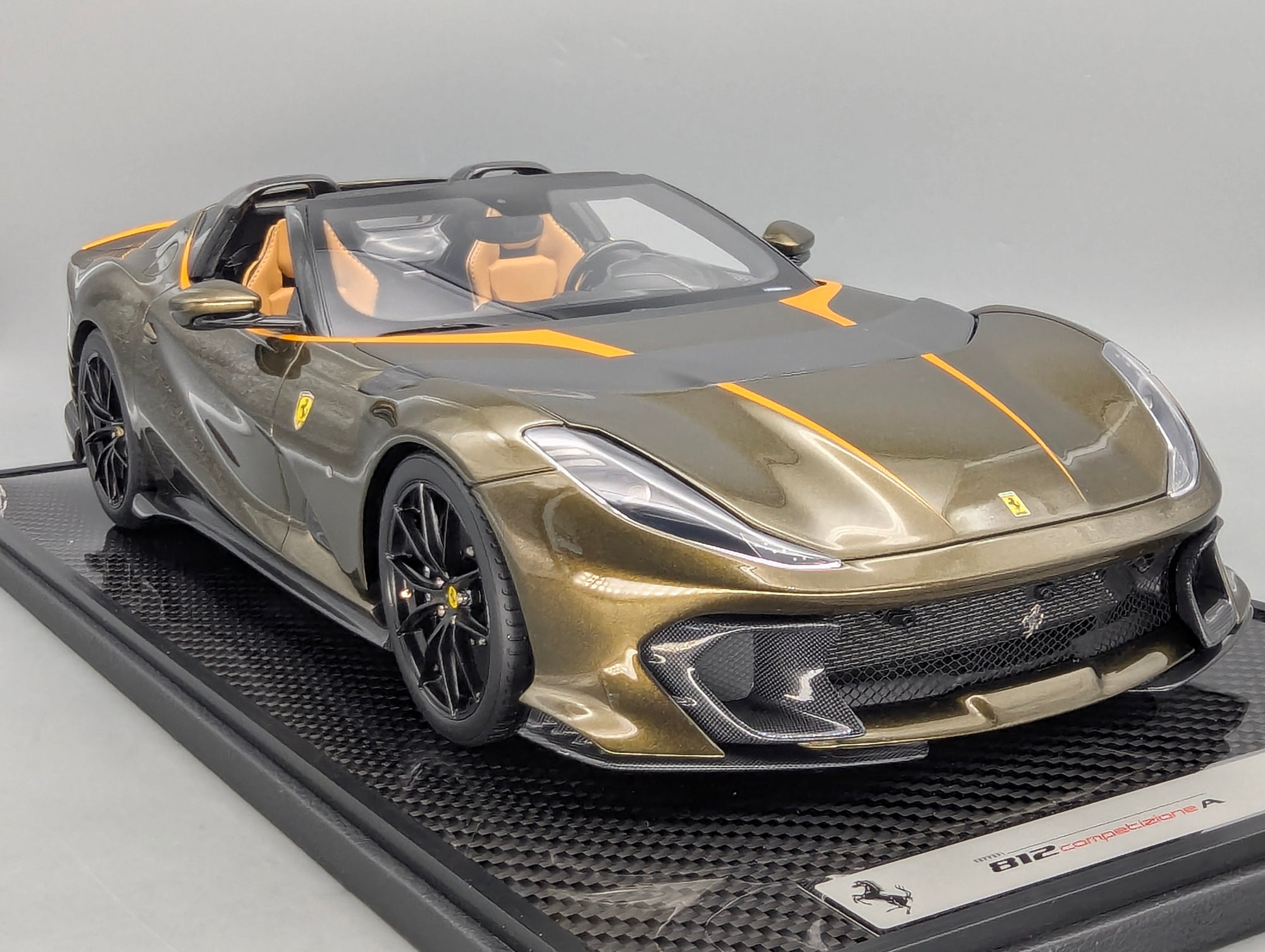 Modellautos 1:12 BBR Ferrari 812 Competizione A Verde Volterra Ltd 18/30 OVP