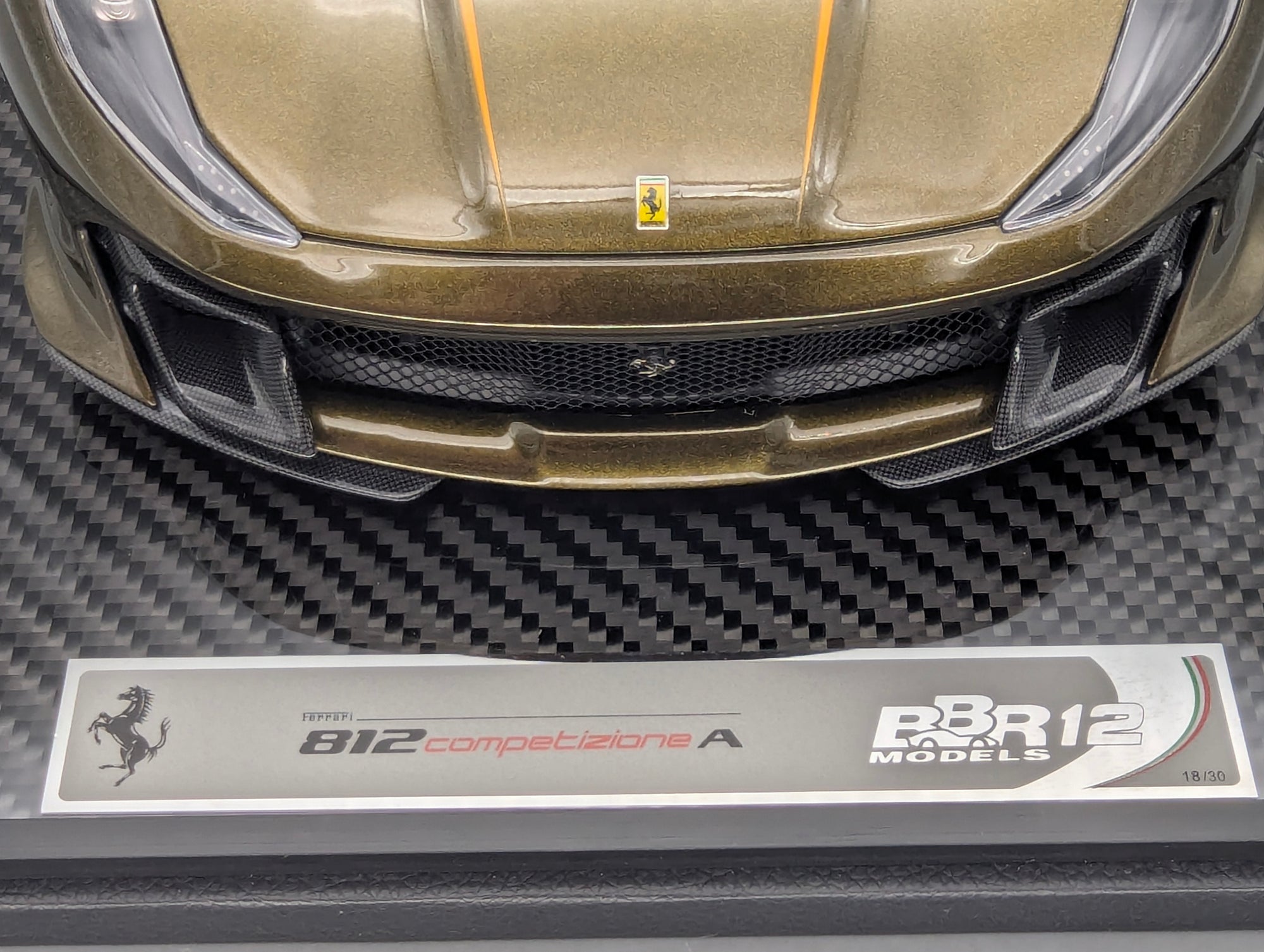 Modellautos 1:12 BBR Ferrari 812 Competizione A Verde Volterra Ltd 18/30 OVP