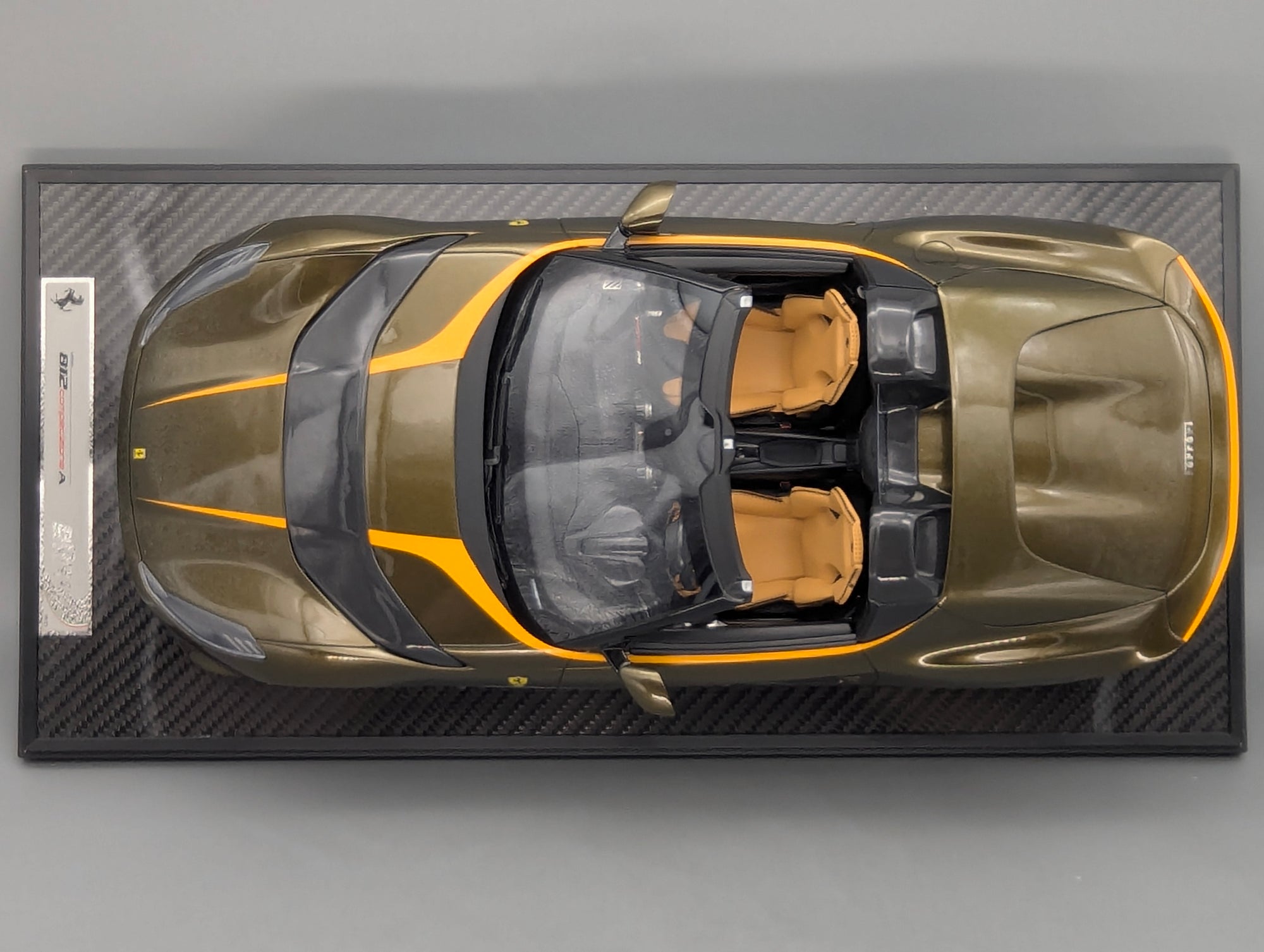 Modellautos 1:12 BBR Ferrari 812 Competizione A Verde Volterra Ltd 18/30 OVP