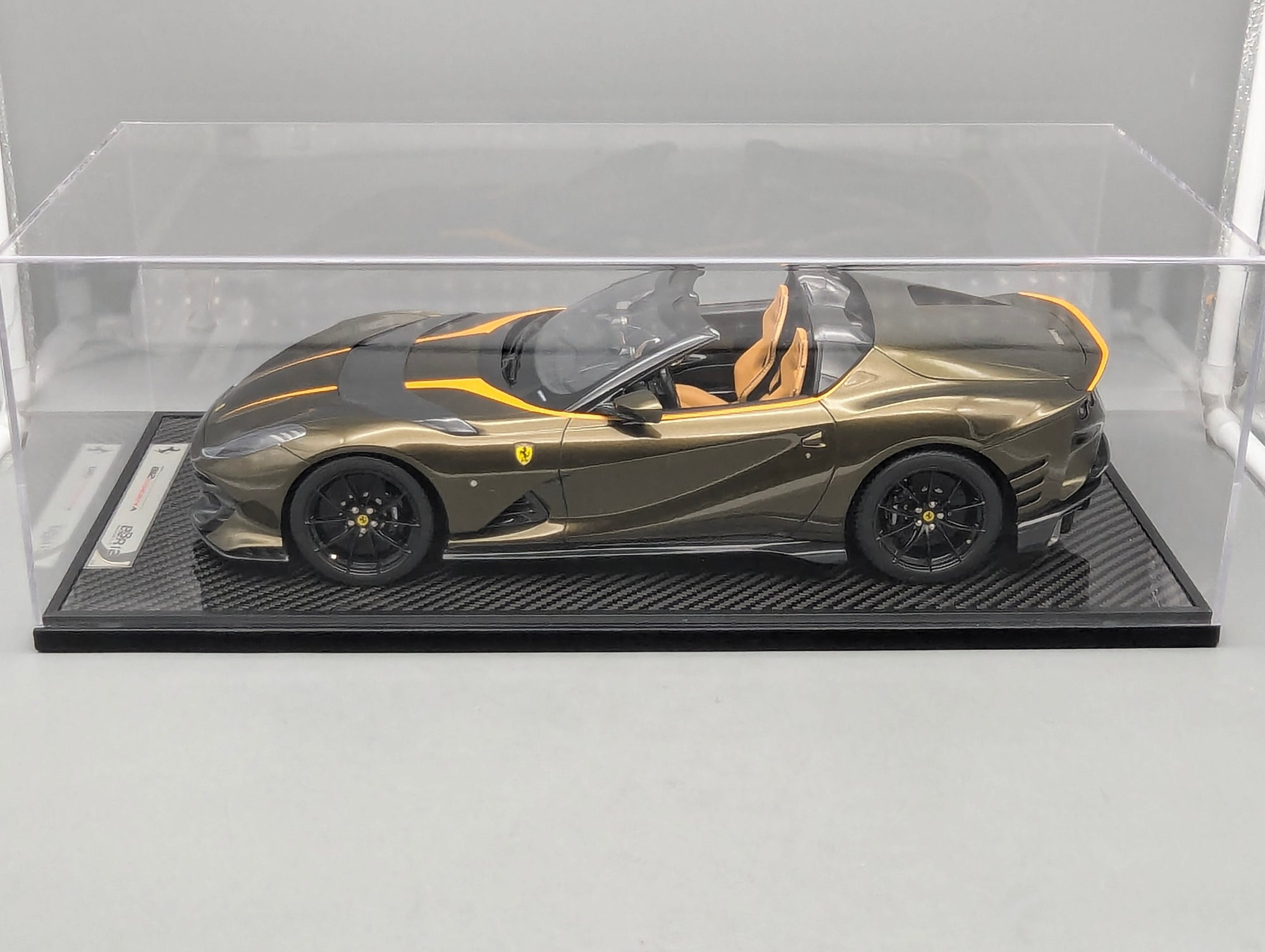 Modellautos 1:12 BBR Ferrari 812 Competizione A Verde Volterra Ltd 18/30 OVP