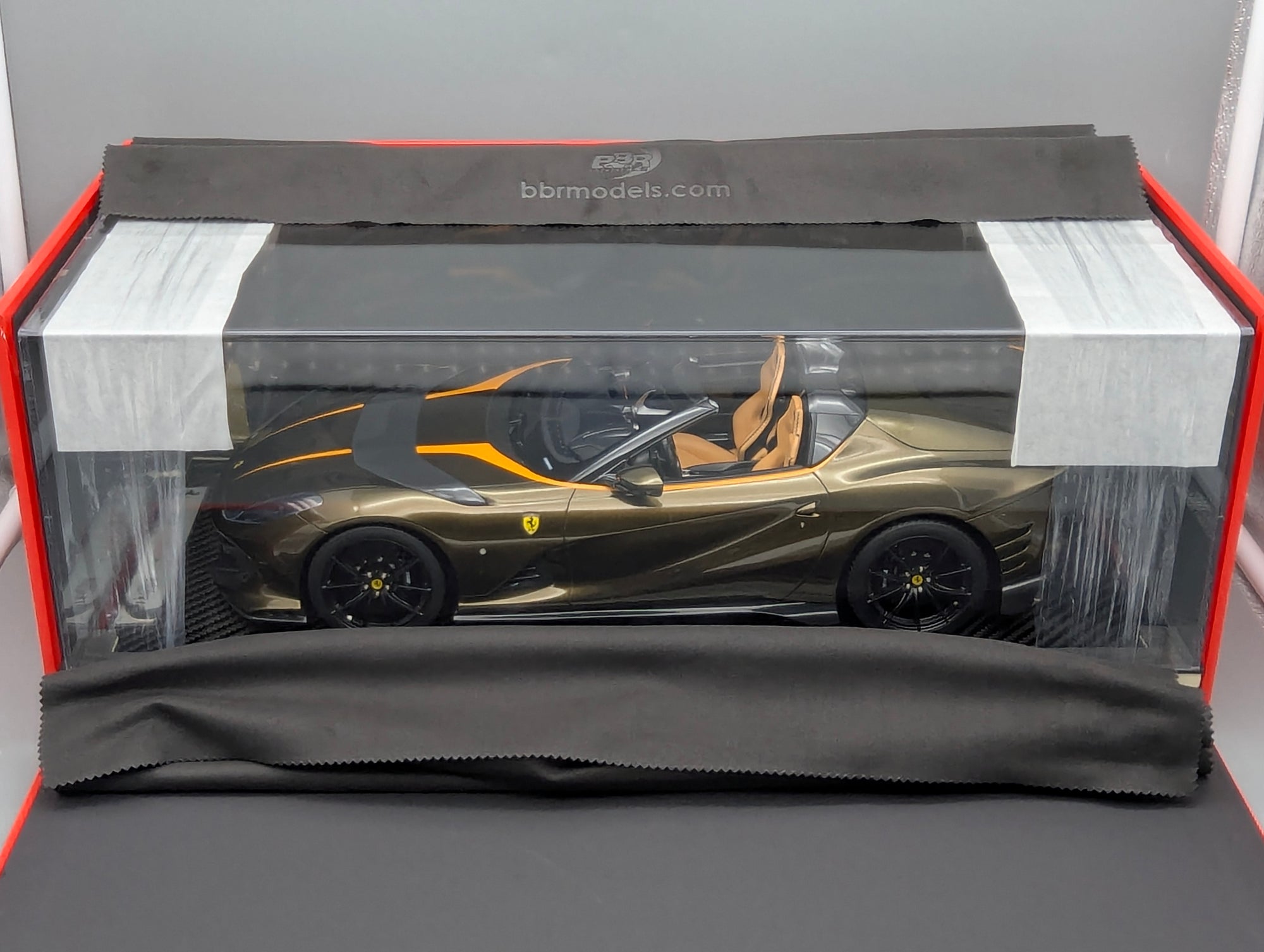 Modellautos 1:12 BBR Ferrari 812 Competizione A Verde Volterra Ltd 18/30 OVP