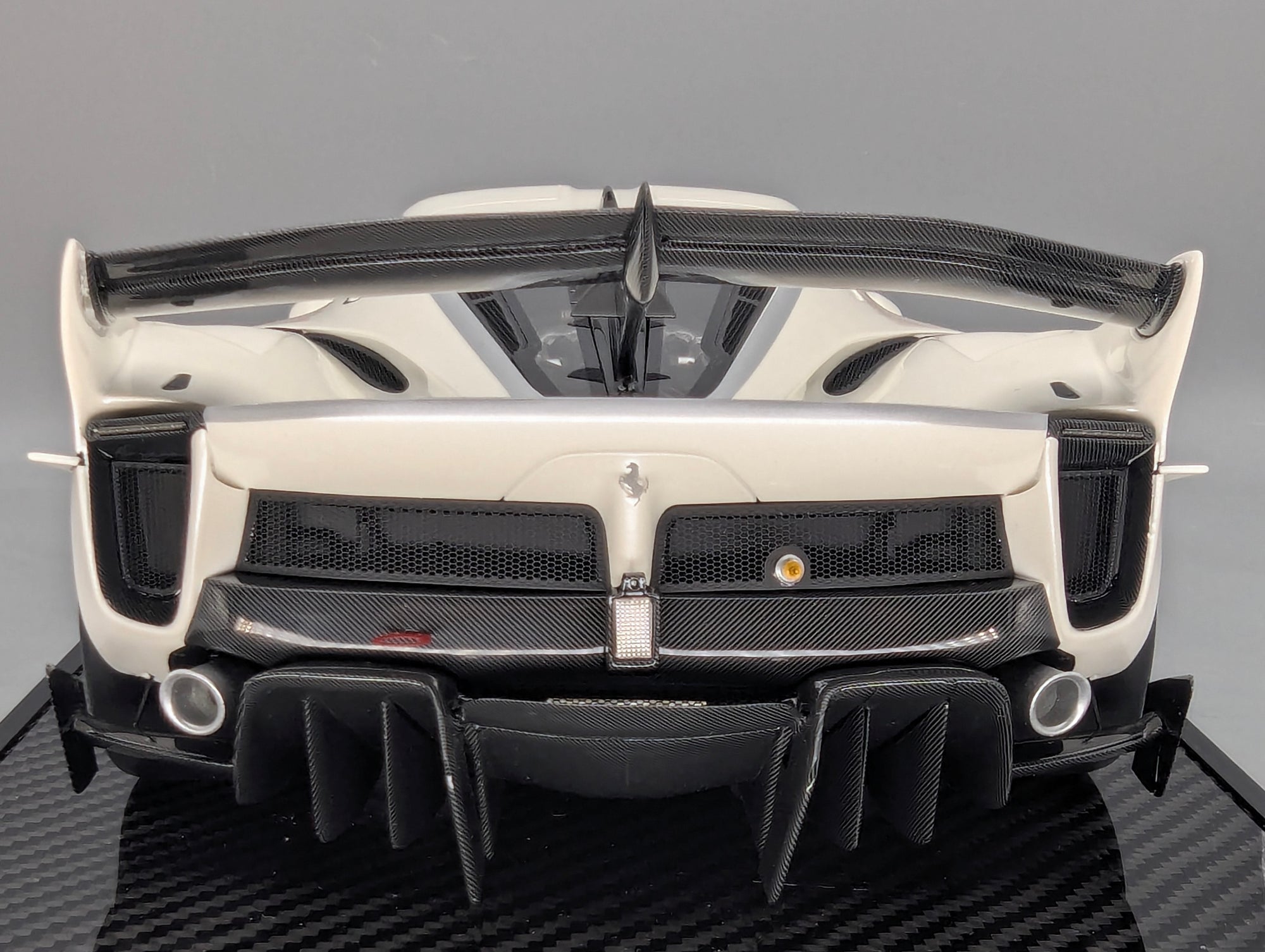 Modellautos 1:12 BBR Ferrari FXX-K EVO Gloss Pearl White Ltd UNIKAT 01/01 OVP