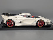 Modellautos 1:12 BBR Ferrari FXX-K EVO Gloss Pearl White Ltd UNIKAT 01/01 OVP