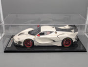 Modellautos 1:12 BBR Ferrari FXX-K EVO Gloss Pearl White Ltd UNIKAT 01/01 OVP