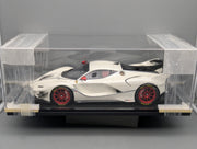 Modellautos 1:12 BBR Ferrari FXX-K EVO Gloss Pearl White Ltd UNIKAT 01/01 OVP