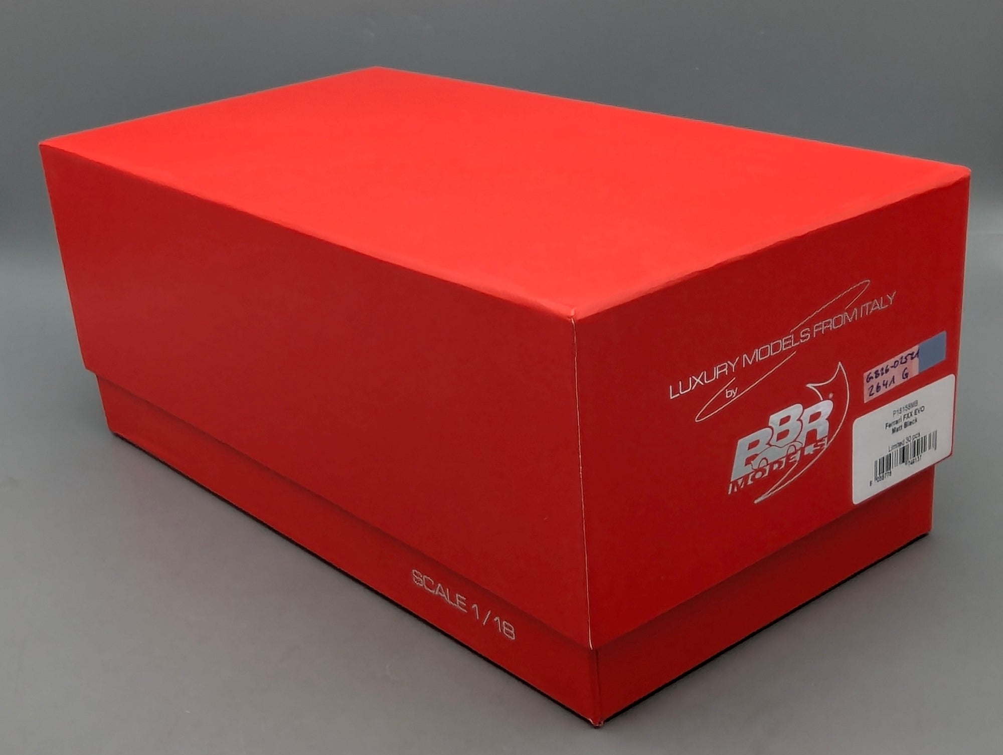 Modellautos 1:18 BBR Ferrari FXX-K EVO Matt Schwarz Ltd 12/30 Lederplatte Vitrine OVP