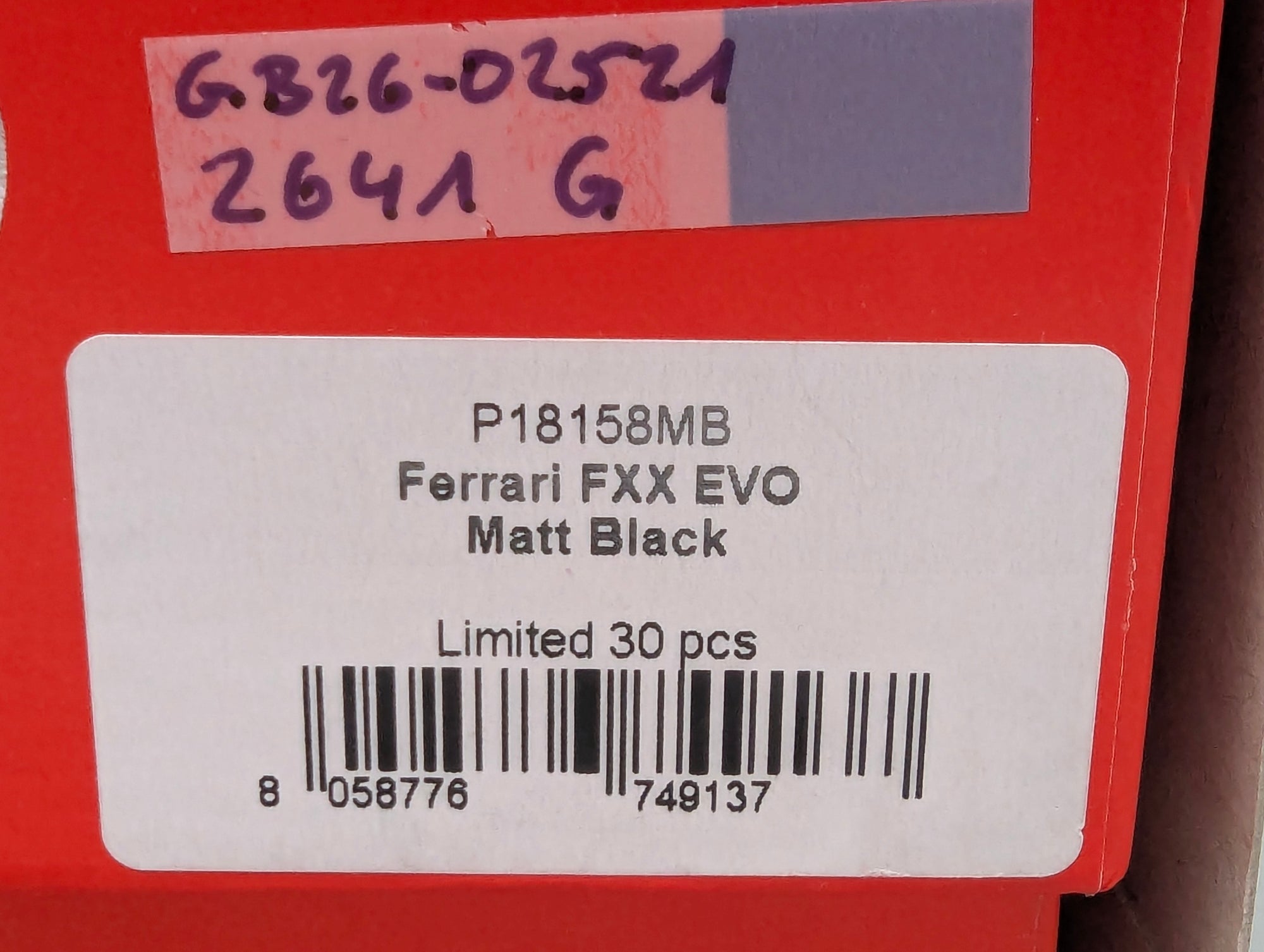 Modellautos 1:18 BBR Ferrari FXX-K EVO Matt Schwarz Ltd 12/30 Lederplatte Vitrine OVP