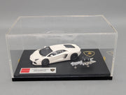 Eidolon Make Up 1:43 Lamborghini Aventador LP700-4 Matt Pearl White Engine Set OVP