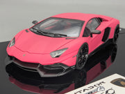 Eidolon Make Up 1:43 Lamborghini Aventador LP720-4 Matt Pink UNIKAT Ltd 01/01 Engine Set OVP