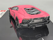Eidolon Make Up 1:43 Lamborghini Aventador LP720-4 Matt Pink UNIKAT Ltd 01/01 Engine Set OVP