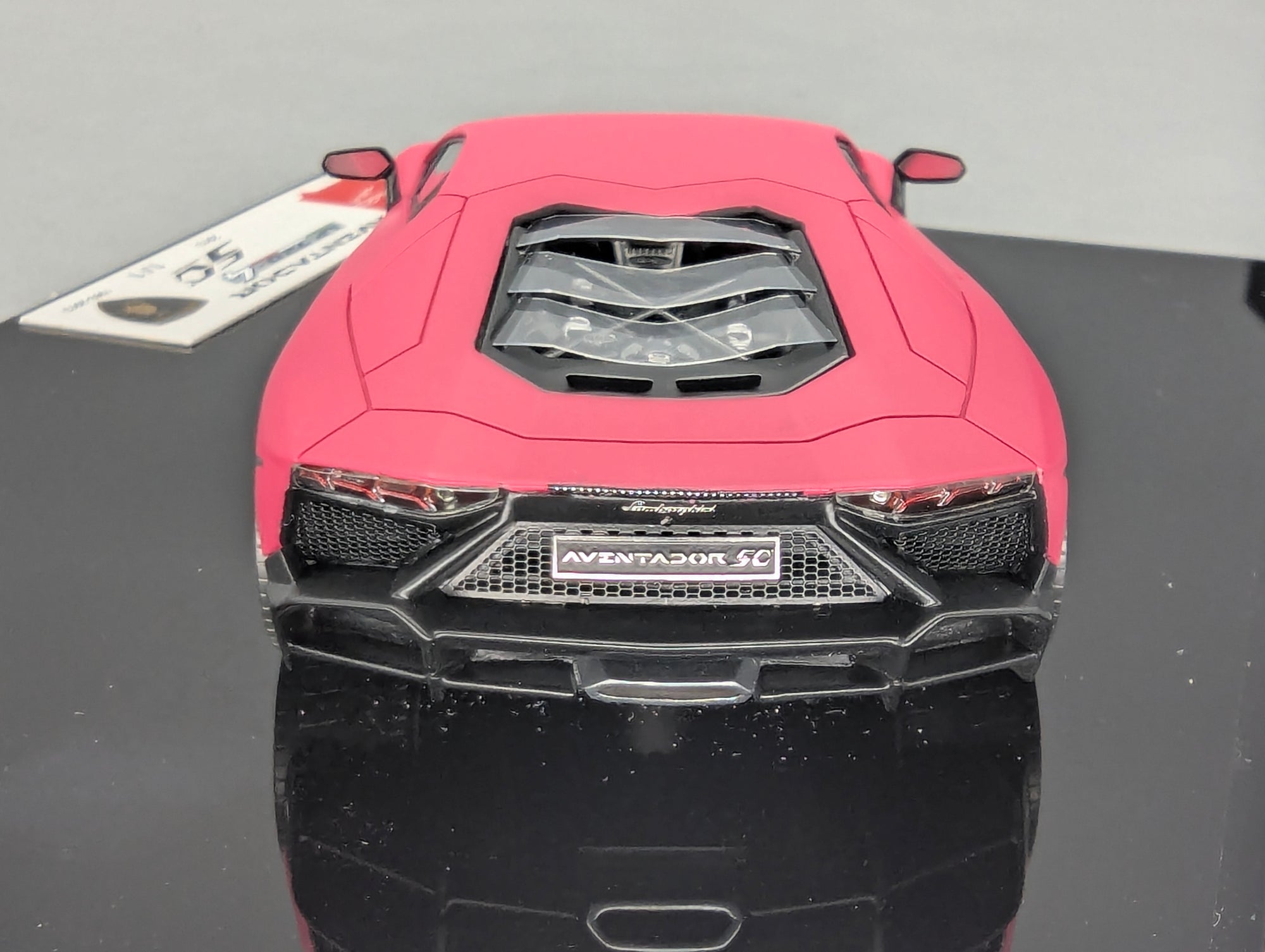 Eidolon Make Up 1:43 Lamborghini Aventador LP720-4 Matt Pink UNIKAT Ltd 01/01 Engine Set OVP