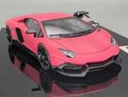 Eidolon Make Up 1:43 Lamborghini Aventador LP720-4 Matt Pink UNIKAT Ltd 01/01 Engine Set OVP