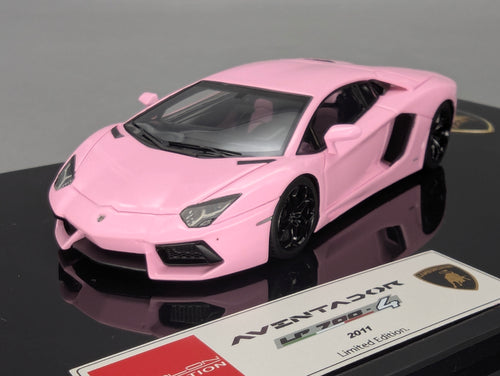 Eidolon Make Up 1:43 Lamborghini Aventador LP700-4 Pink Engine Set 2011 OVP