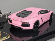 Eidolon Make Up 1:43 Lamborghini Aventador LP700-4 Pink Engine Set 2011 OVP