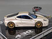 MR Collection 1:43 Ferrari 430 Scuderia Open & Close Modell Ltd 20/20 Engine Set OVP