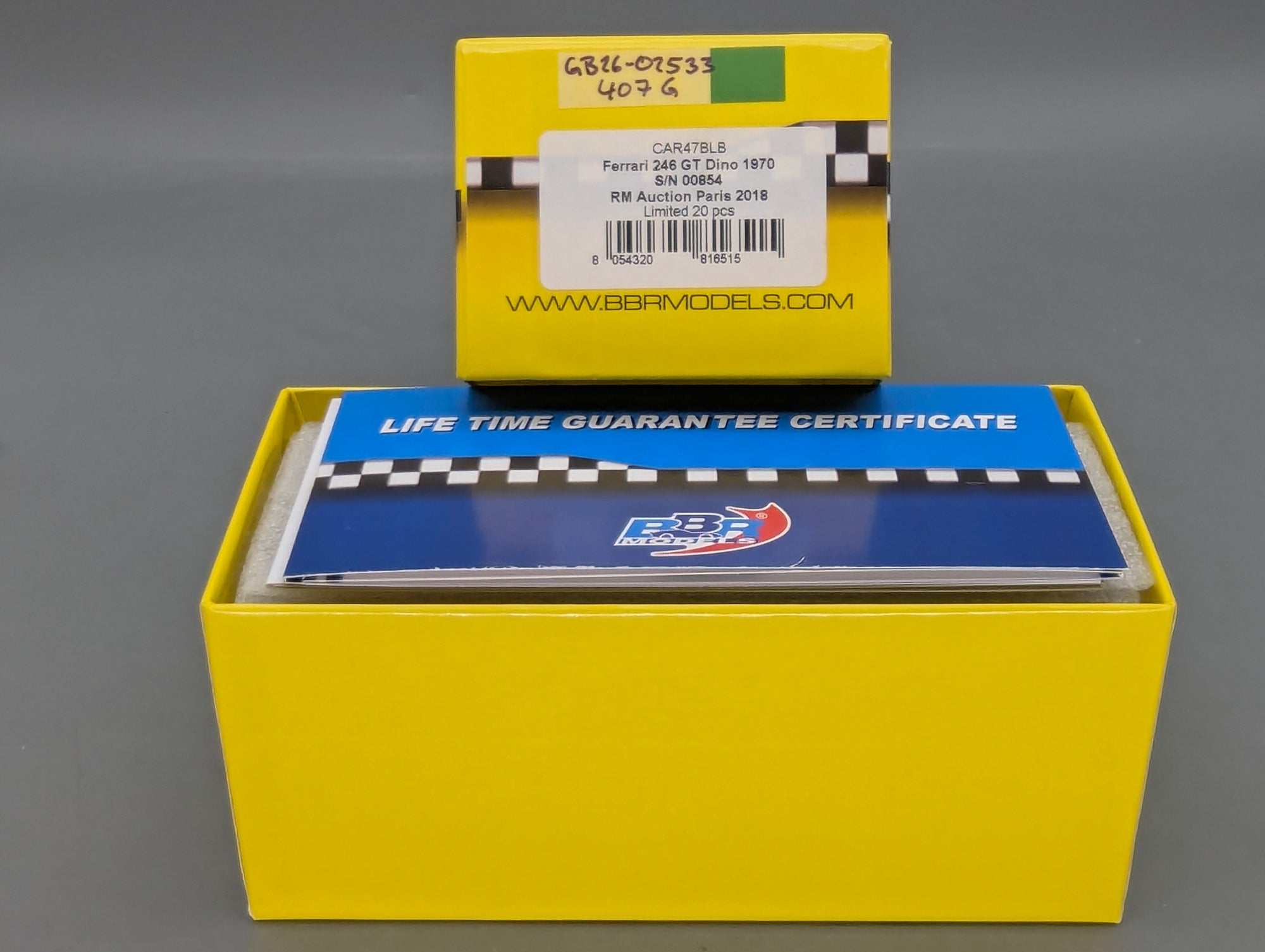 Model Cars 1:43 Spark S9609 Lamborghini Huracan GT3 EVO FIA Vallelunga 2019 #58 OVP