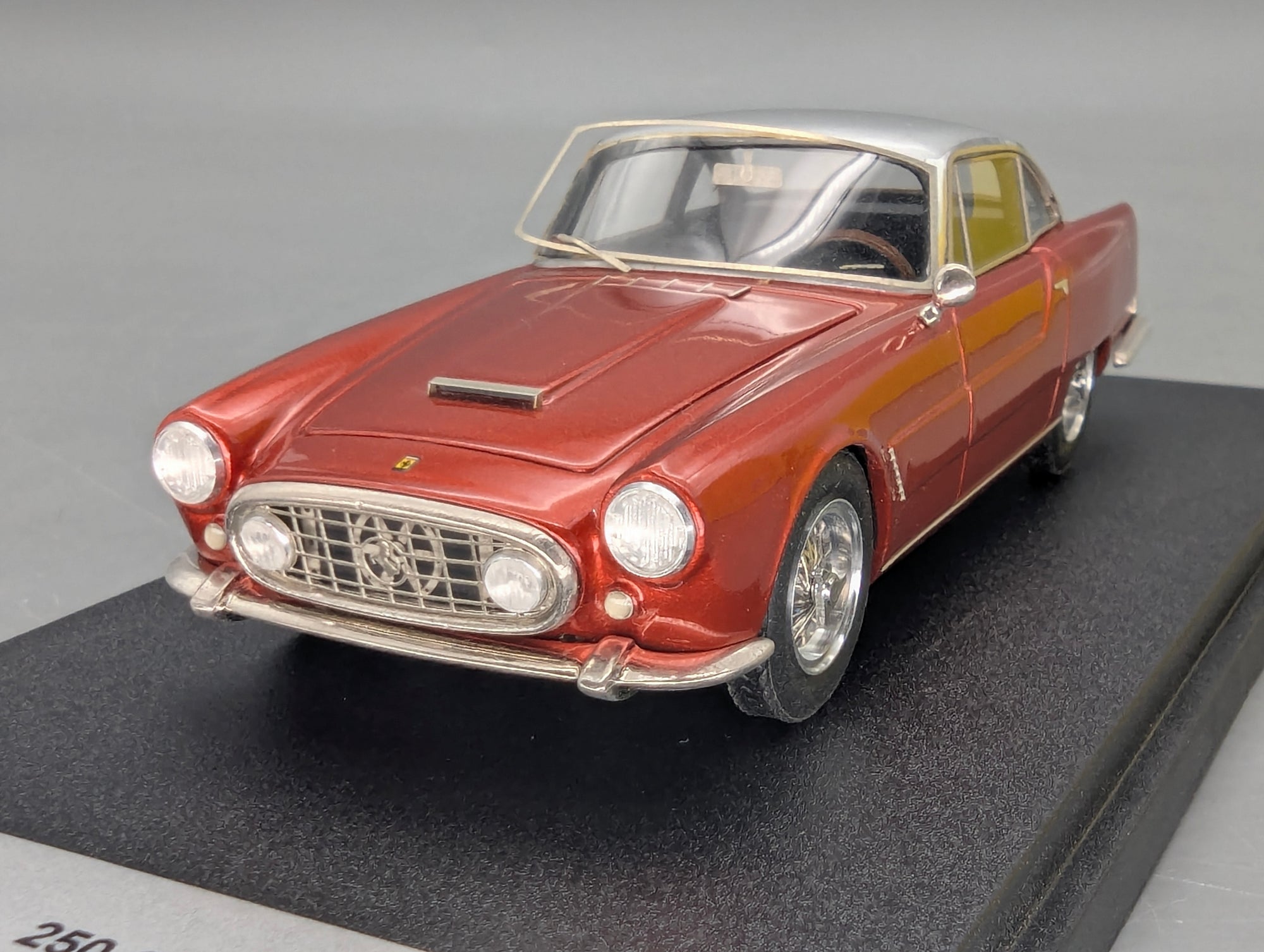 Modellautos 1:43 BBR Ferrari 250 GT Boano S/N 0531 GT 1958 Ltd 08/20 mit OVP