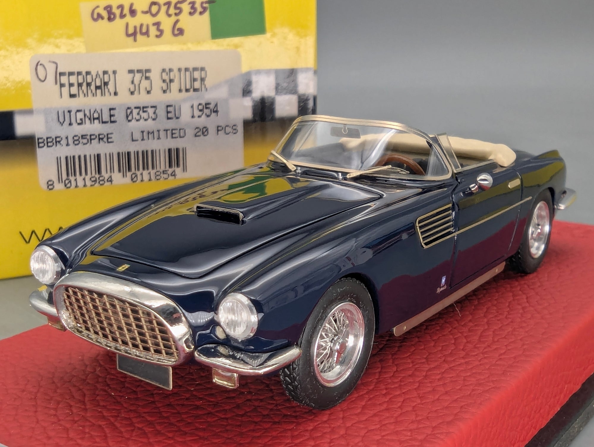 Coches a escala 1:43 Spark S9609 Lamborghini Huracan GT3 EVO FIA Vallelunga 2019 #58 precintado