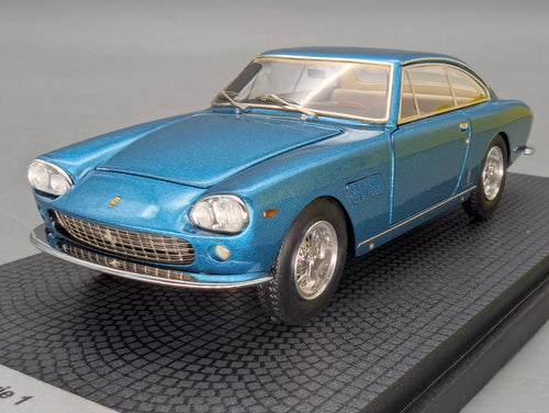 Automodell 1:43 BBR Ferrari 330 GT 2+2 1965 S/N 7161 GT Met. Blue Ltd 19/144 OVP