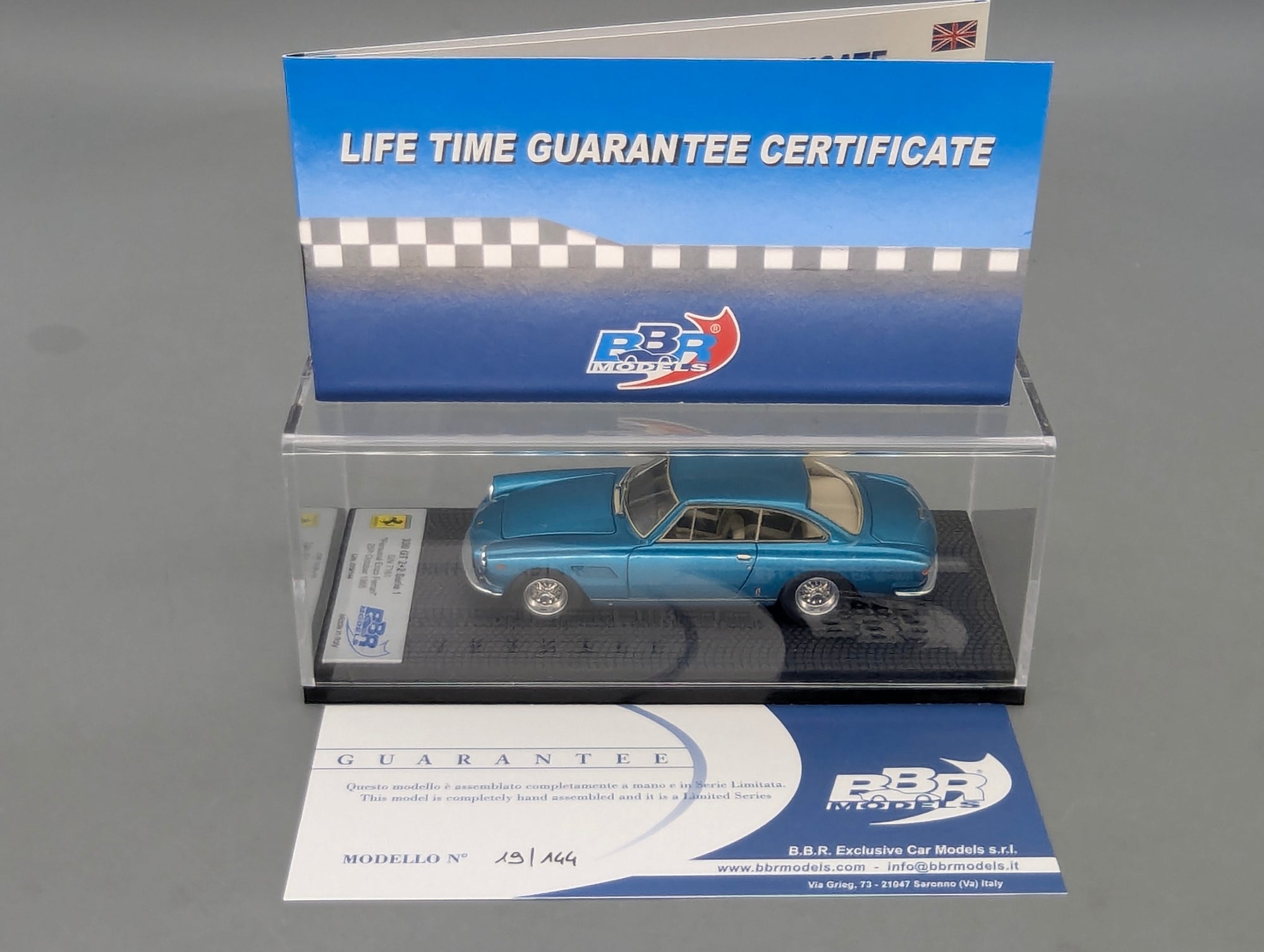 Coches a escala 1:43 Spark S9609 Lamborghini Huracan GT3 EVO FIA Vallelunga 2019 #58 precintado
