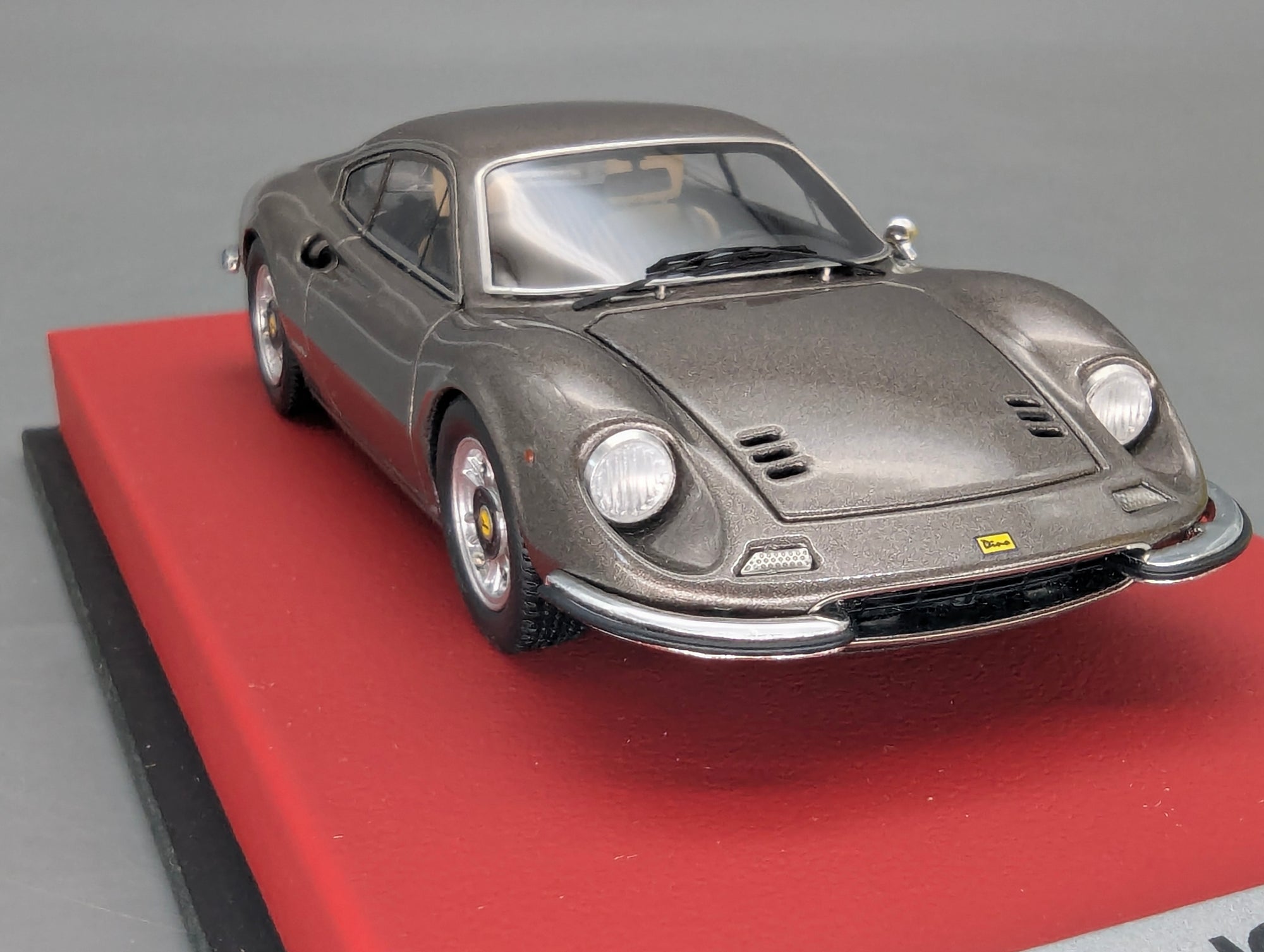 Modellautos 1:43 BBR Ferrari 246 GT Dino 1973 S/N 03580 RM Auction 2016 14/20 OVP