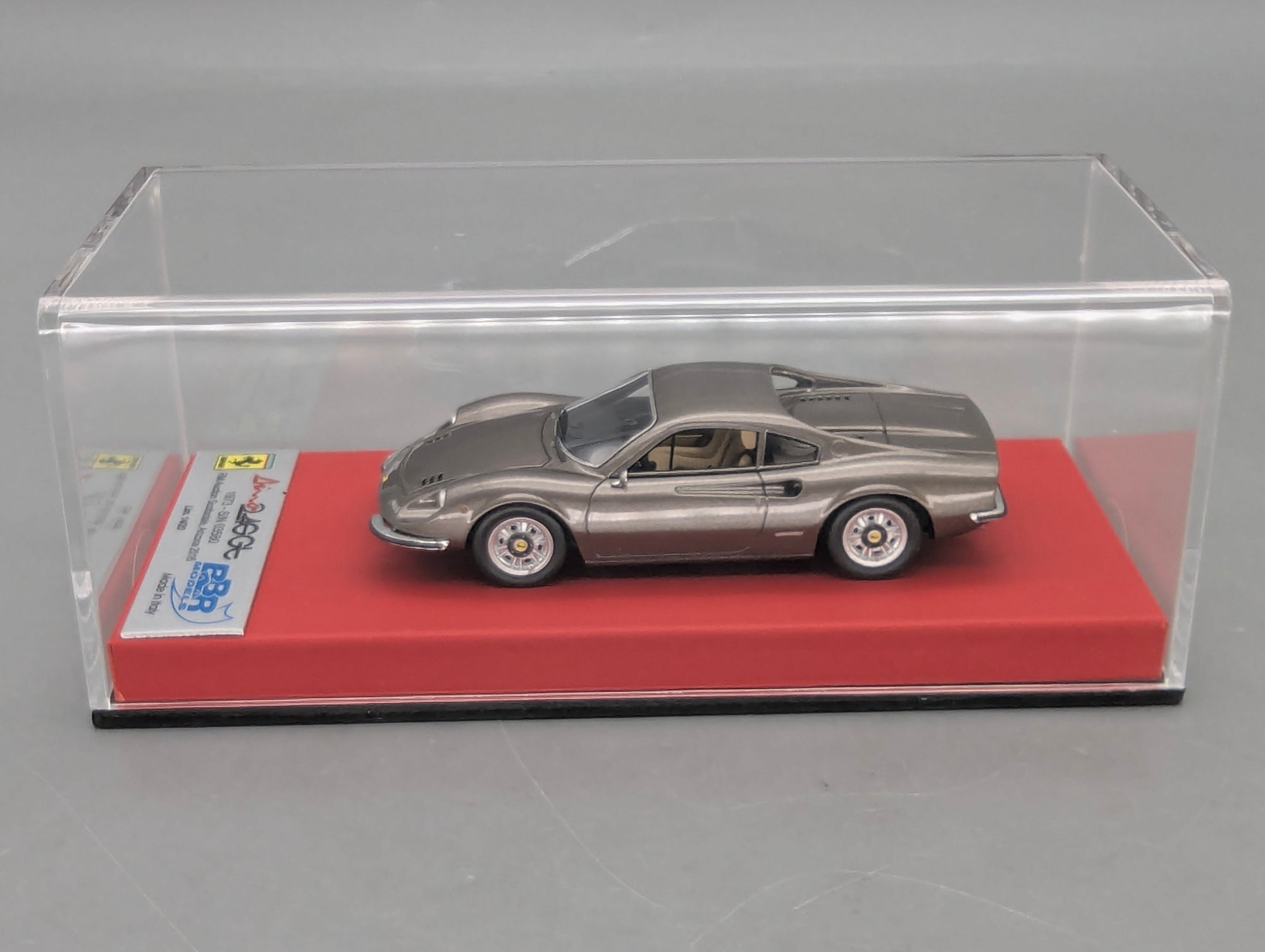 Modellautos 1:43 BBR Ferrari 246 GT Dino 1973 S/N 03580 RM Auction 2016 14/20 OVP