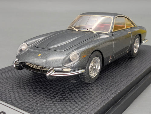 Modell 1:43 BBR Ferrari 250 GT Lusso Long Nose S/N 4335 GT Met Grey 18/37 OVP