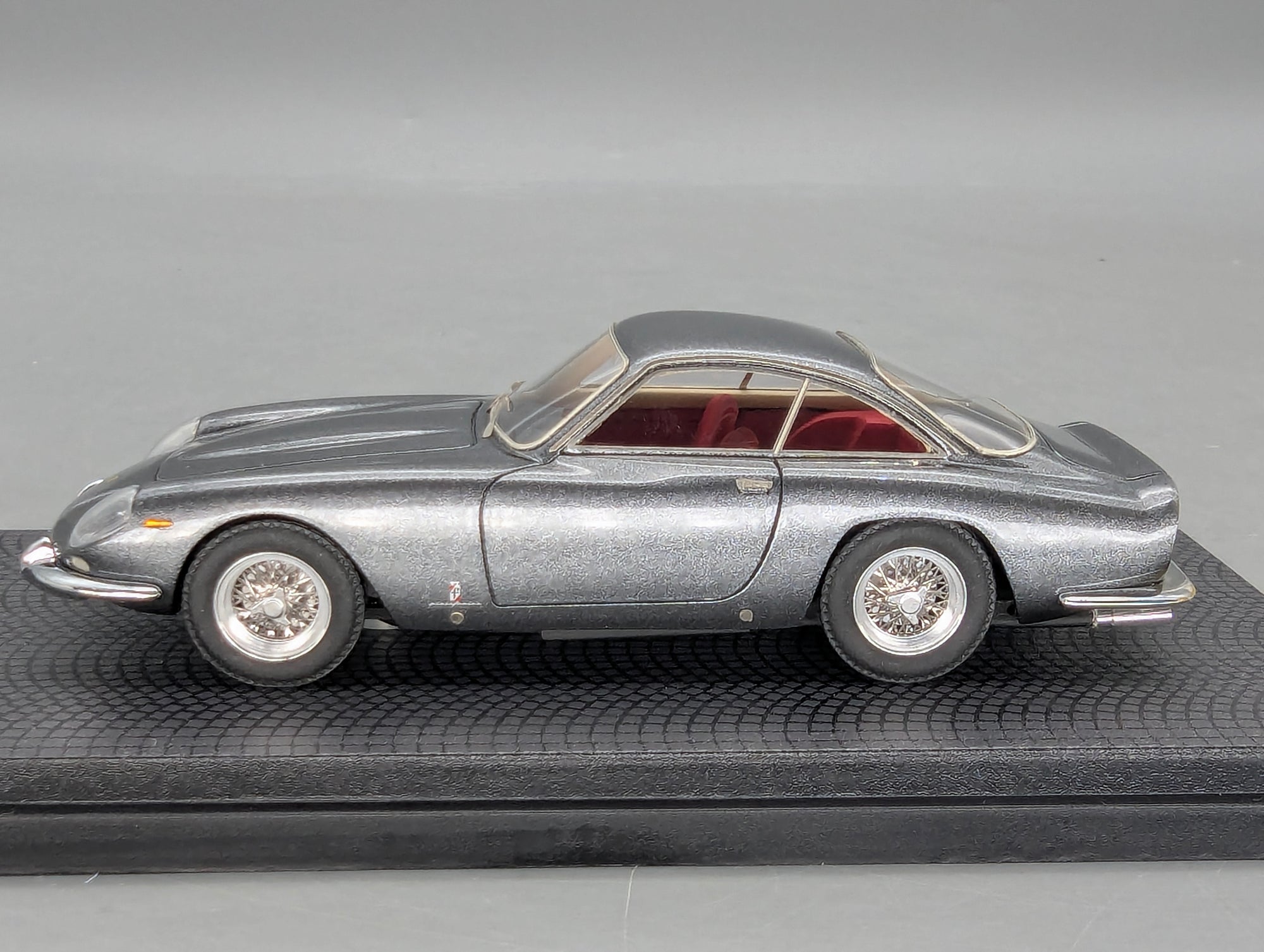 Modellautos 1:43 BBR Ferrari 250 GT Lusso Long Nose S/N 4335 GT Met Grey 18/37 OVP