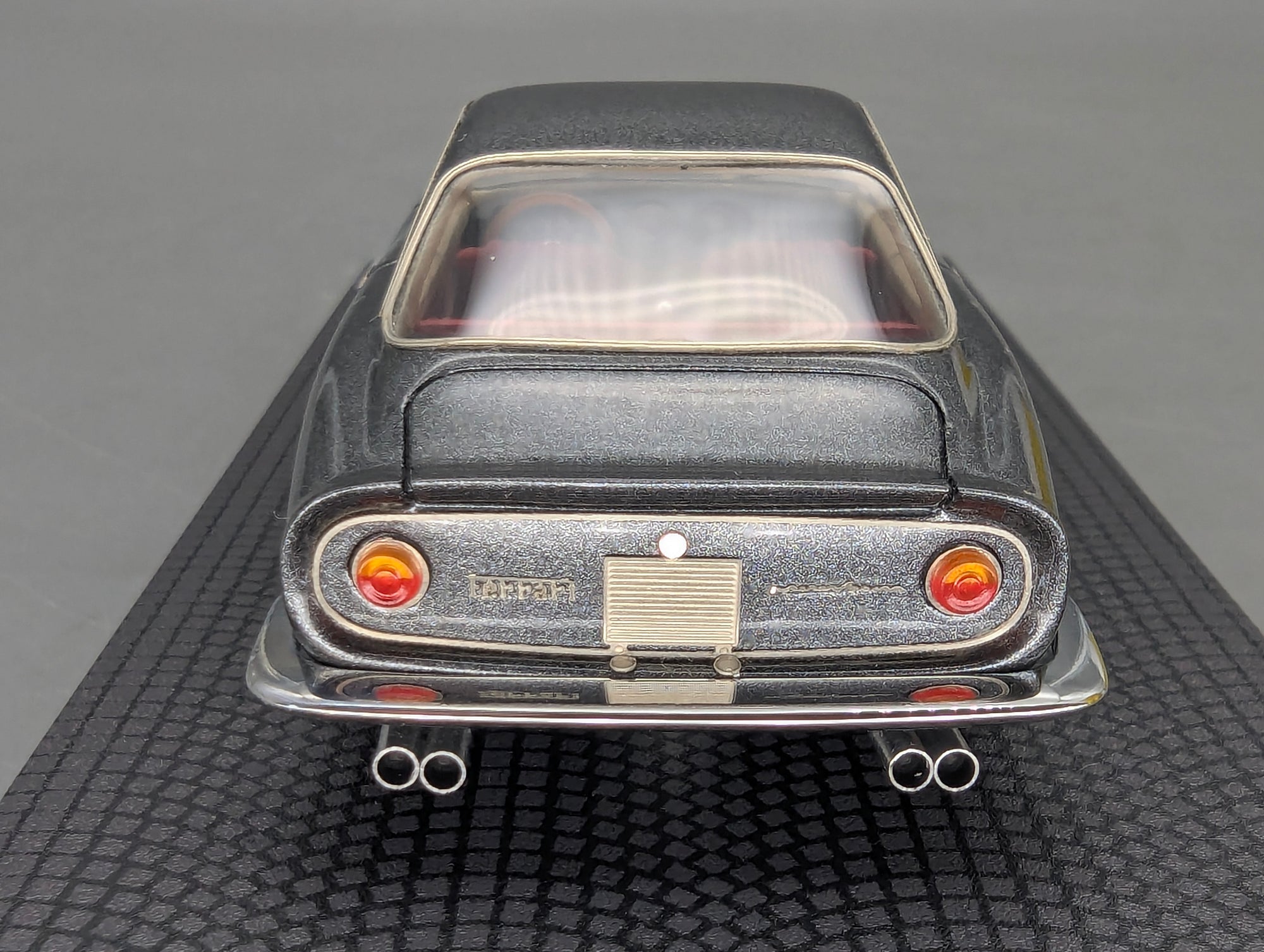 Modellautos 1:43 BBR Ferrari 250 GT Lusso Long Nose S/N 4335 GT Met Grey 18/37 OVP