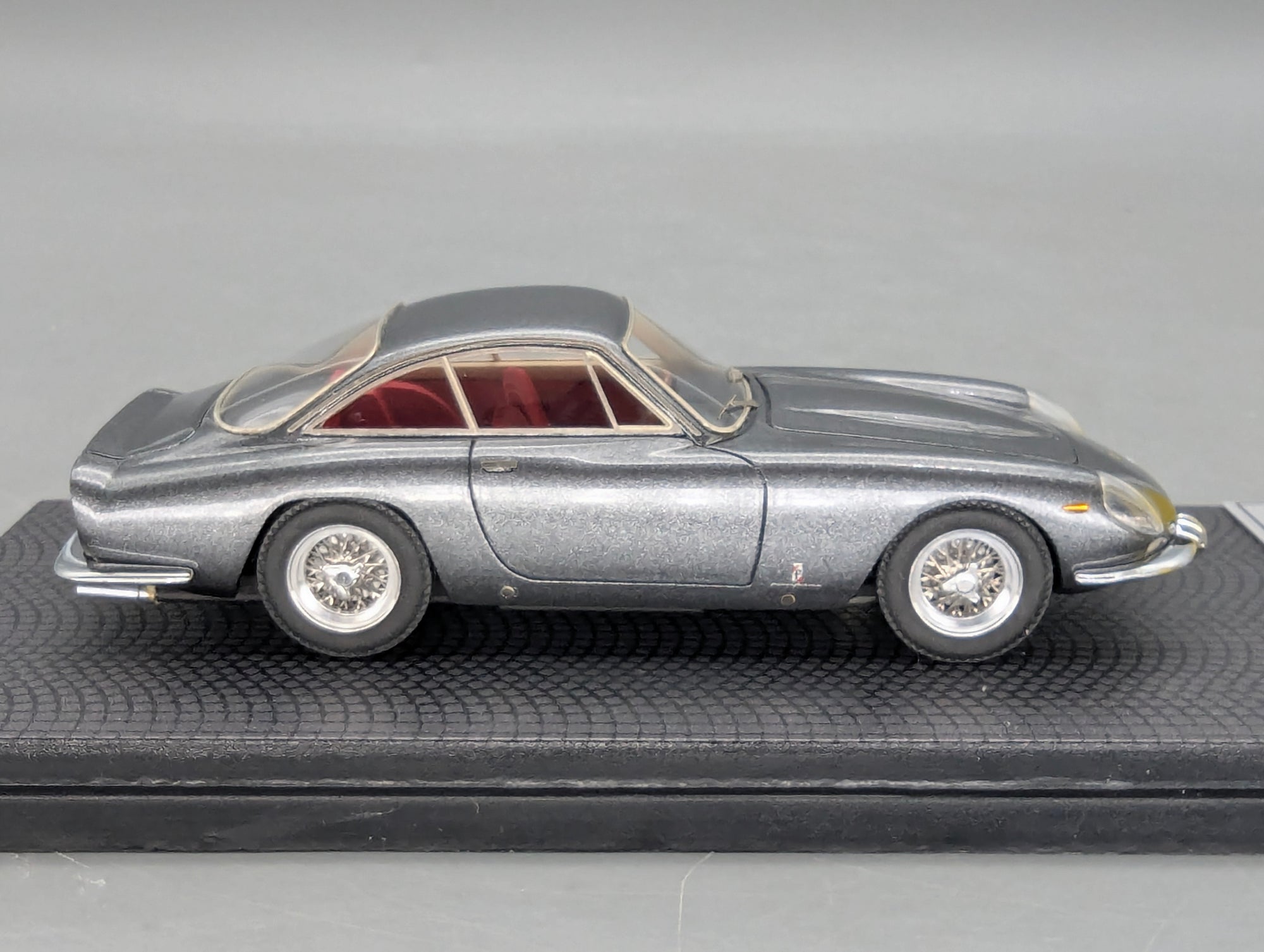 Modellautos 1:43 BBR Ferrari 250 GT Lusso Long Nose S/N 4335 GT Met Grey 18/37 OVP