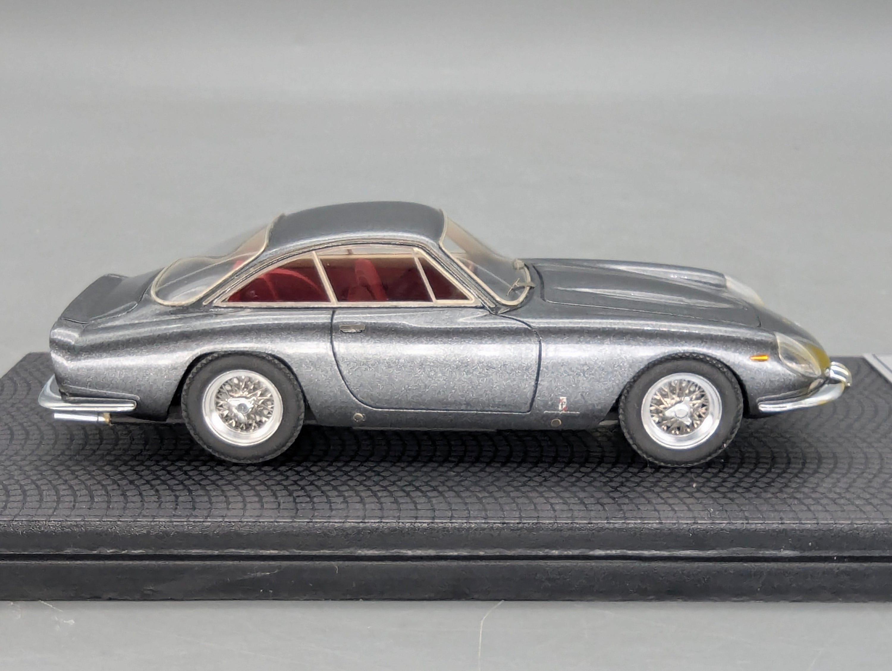 Modellautos 1:43 BBR Ferrari 250 GT Lusso Long Nose S/N 4335 GT Met Grey 18/37 OVP