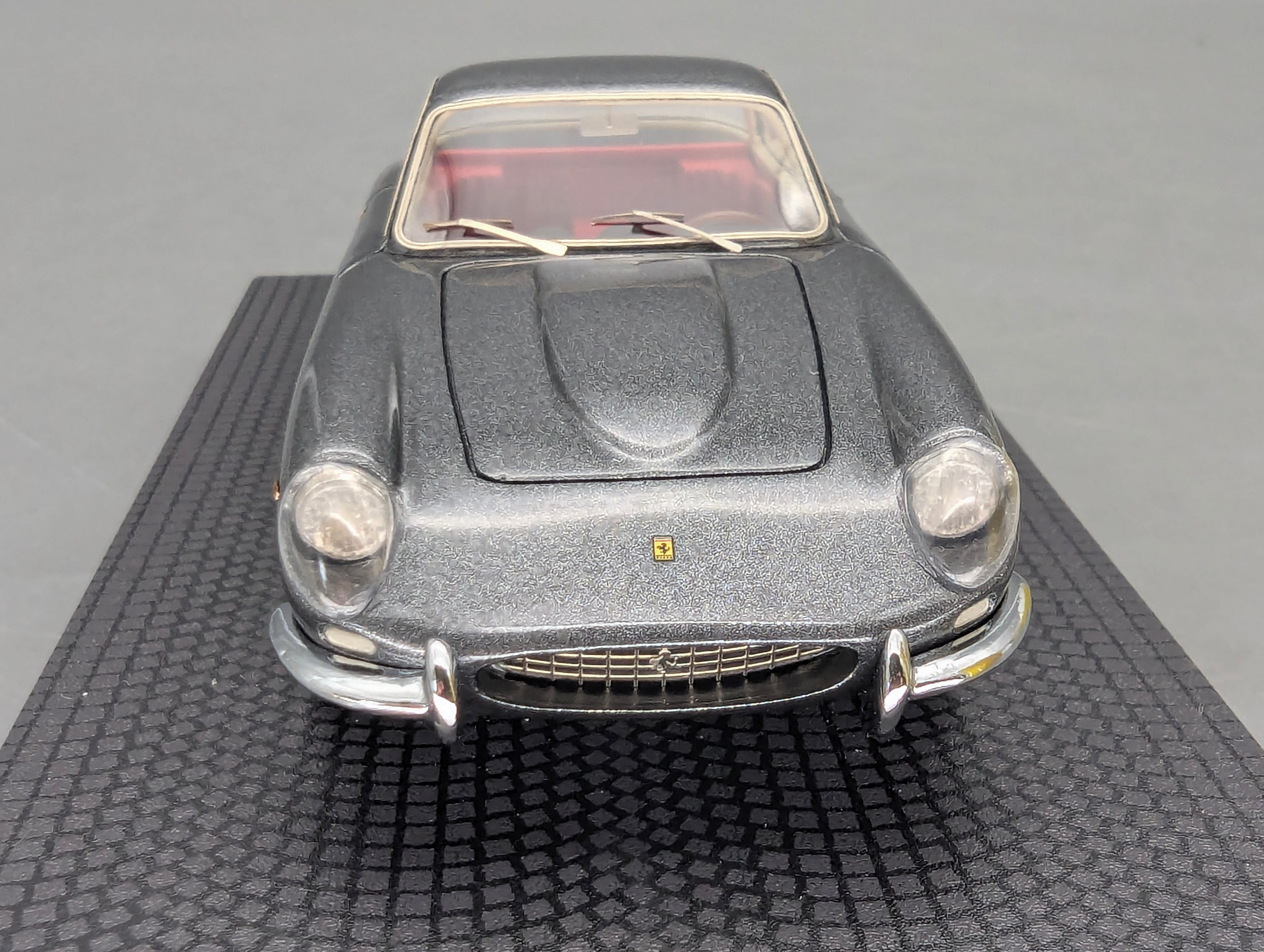 Modellautos 1:43 BBR Ferrari 250 GT Lusso Long Nose S/N 4335 GT Met Grey 18/37 OVP