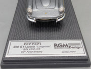 Modellautos 1:43 BBR Ferrari 250 GT Lusso Long Nose S/N 4335 GT Met Grey 18/37 OVP