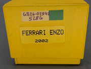 Modellautos 1:43 BBR Ferrari Enzo Paris 2002 Rot Echt-Lederplatte Vitrine OVP