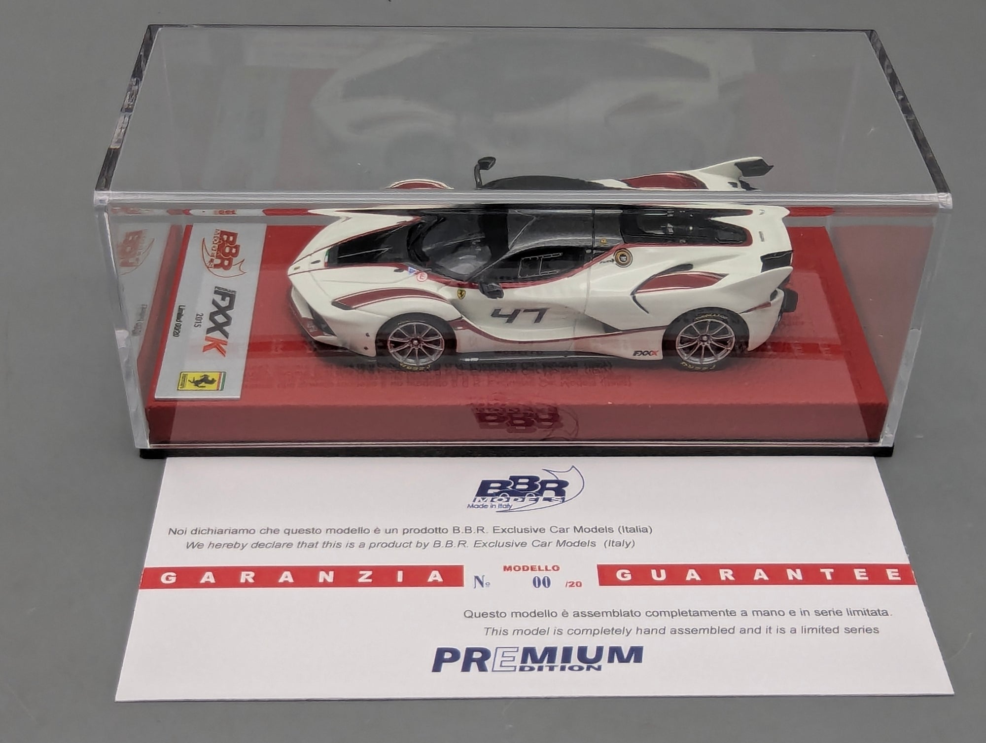 Model Cars 1:43 Spark S9609 Lamborghini Huracan GT3 EVO FIA Vallelunga 2019 #58 OVP