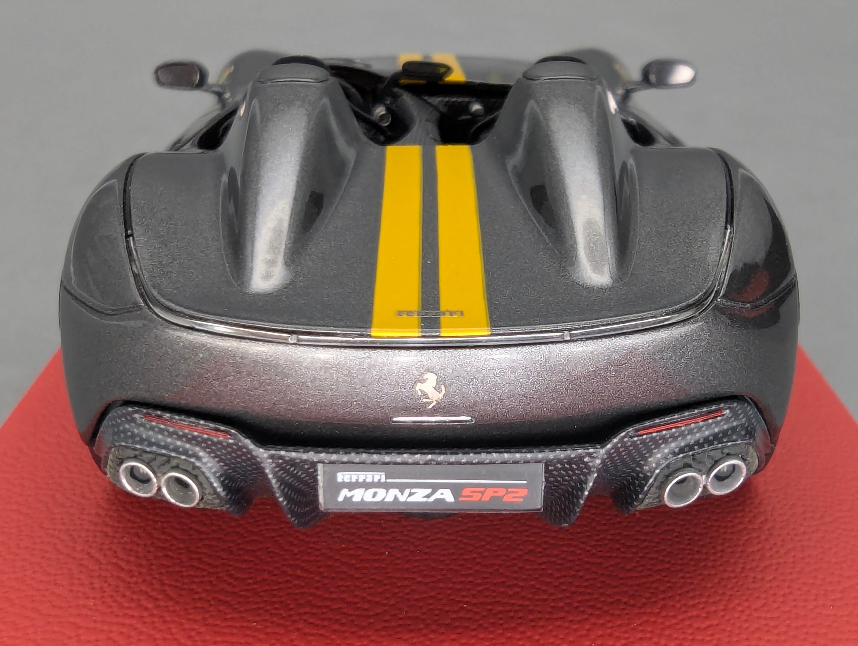 Modellautos 1:43 BBR Concept43 Ferrari Monza SP2 Met. Grau Gelb Ltd 04/20 OVP