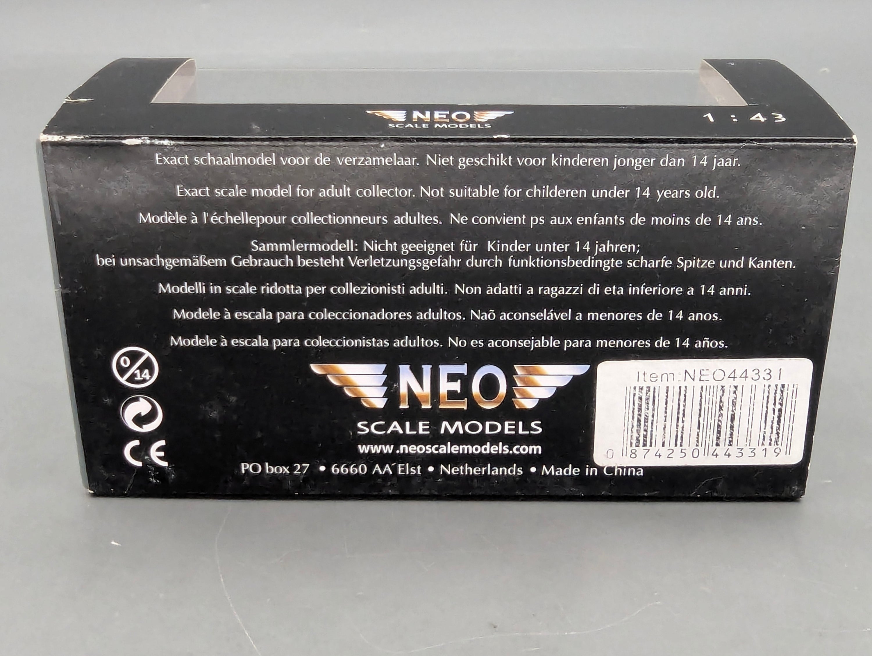 Modellautos 1:43 Neo Scale Models Jaguar 2.4 Blau mit OVP