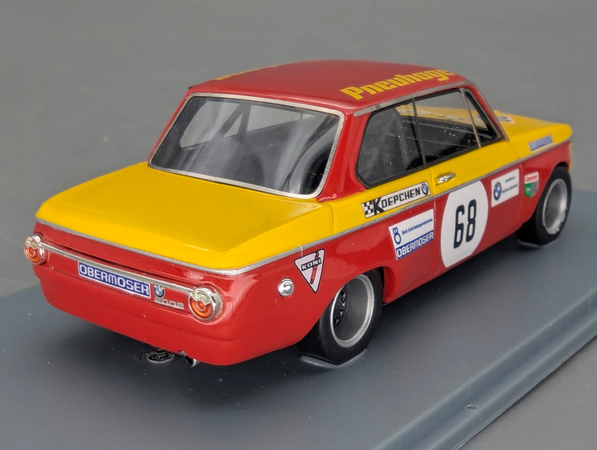 Modellautos 1:43 Neo Scale Models BMW 2002 Pneuhoge DRM 1970 #68 mit OVP