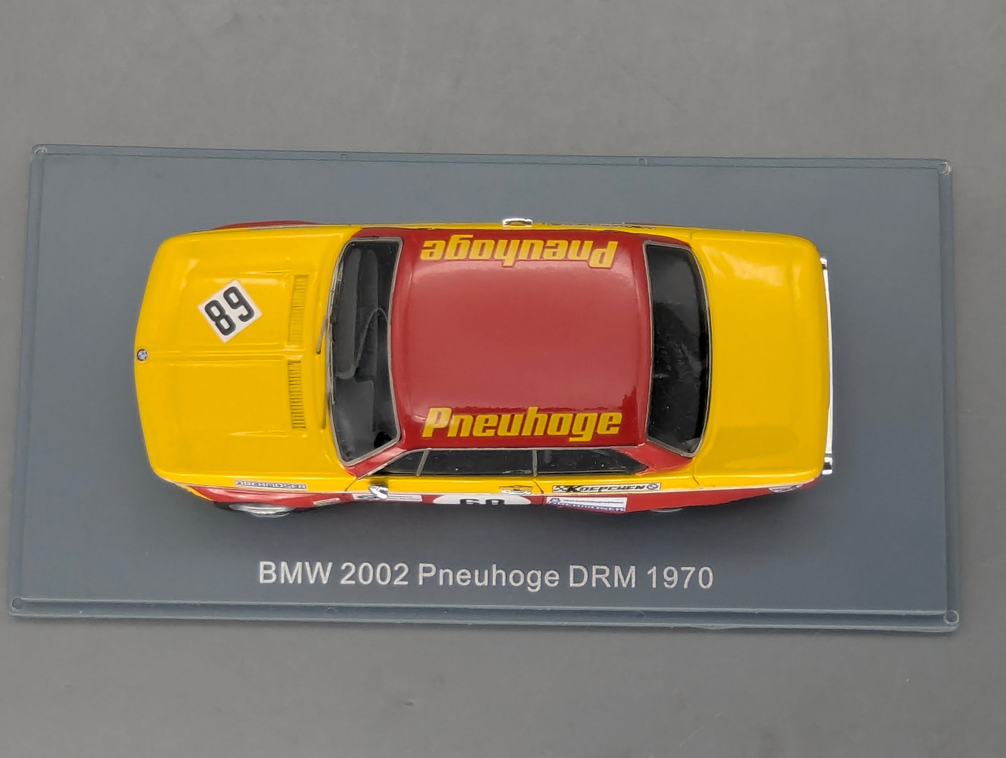 Modellautos 1:43 Neo Scale Models BMW 2002 Pneuhoge DRM 1970 #68 mit OVP