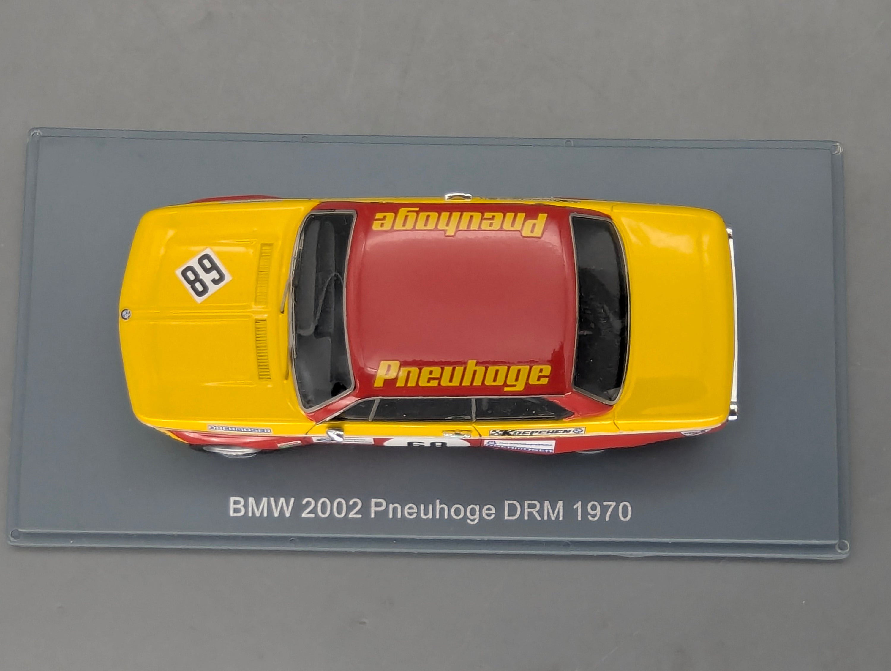 Modellautos 1:43 Neo Scale Models BMW 2002 Pneuhoge DRM 1970 #68 mit OVP